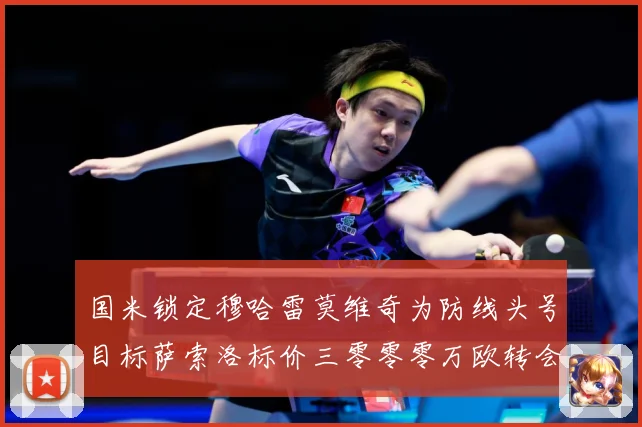 国米锁定穆哈雷莫维奇为防线头号目标萨索洛标价三零零零万欧转会战术观察